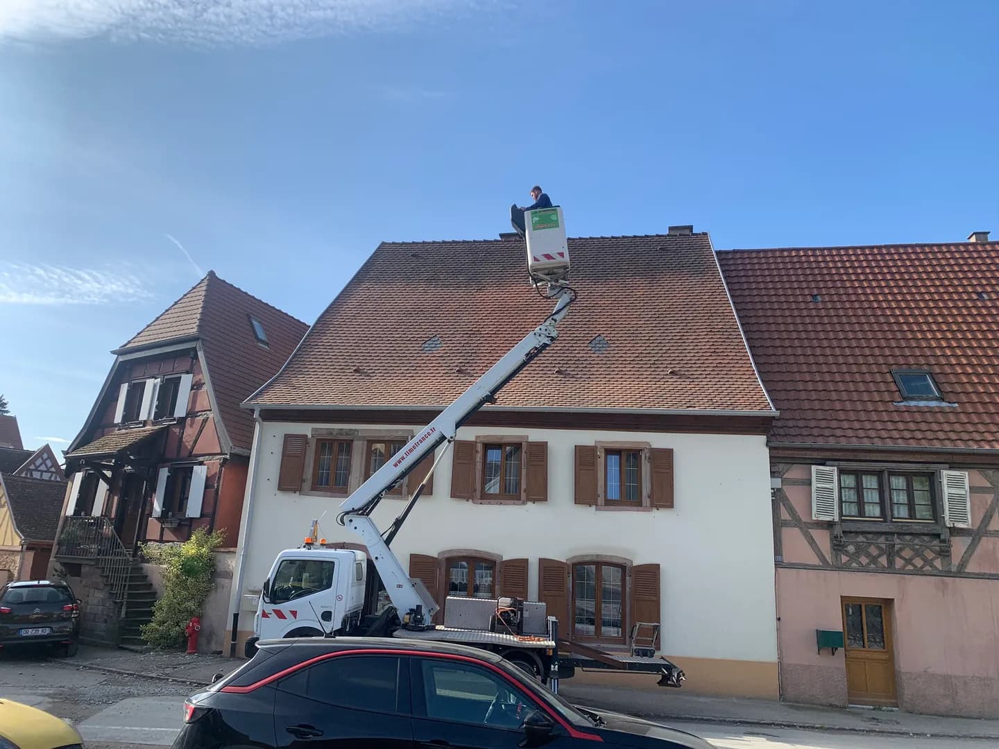 nettoyage toiture à Rixheim